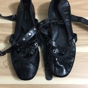 Edgy flats (never worn)